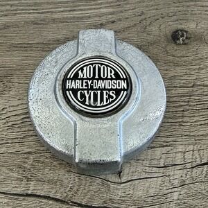 Harley Davidson Tankdeckel Chrome Cover Fuel Cap Medallion Sportster‎ Vintage